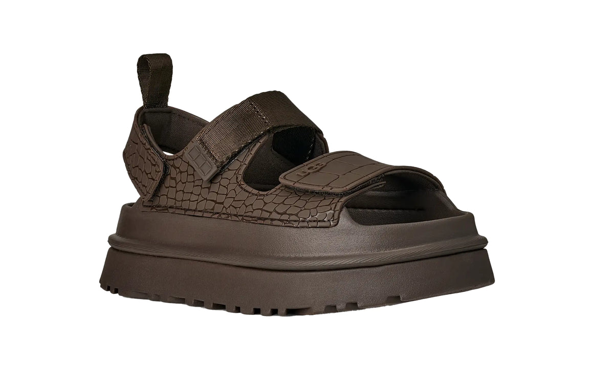 UGG Women's GoldenGlow Embossed Dense Smoke