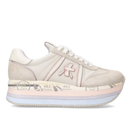 Premiata Women's Beth Sneakers Beige 6234 - Hemen Kargoda