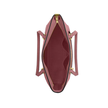 Coach Women's Station Tote Bag In Signature Leather Gold/Pink