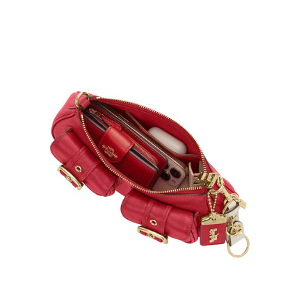 Coach Women's Ashton Bag Gold/Poppy