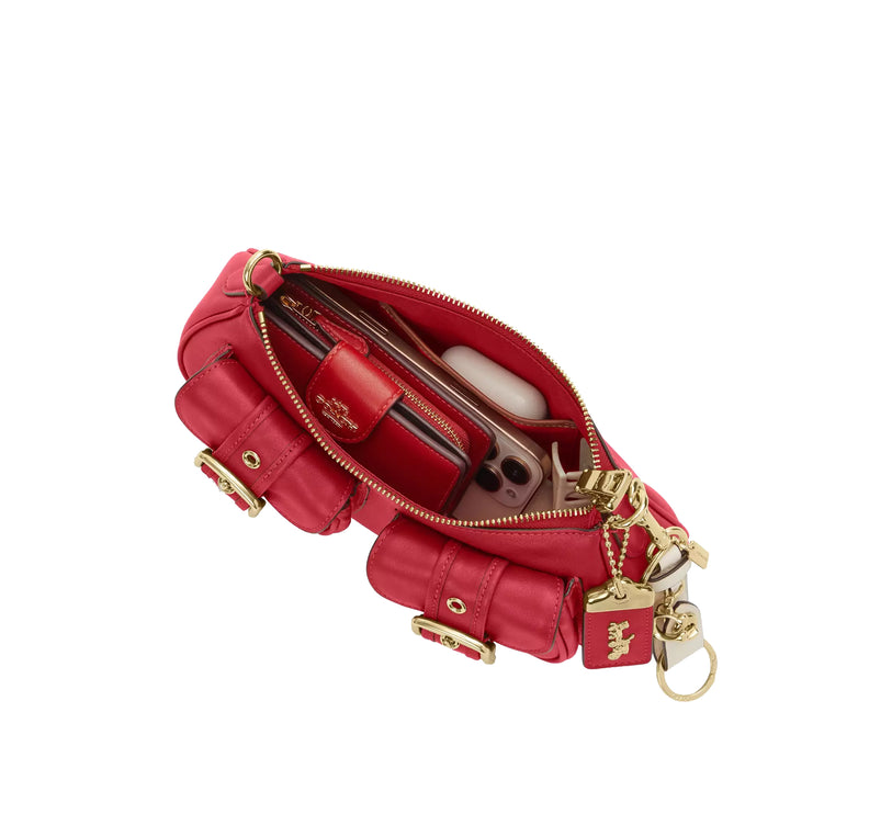 Coach Women's Ashton Bag Gold/Poppy