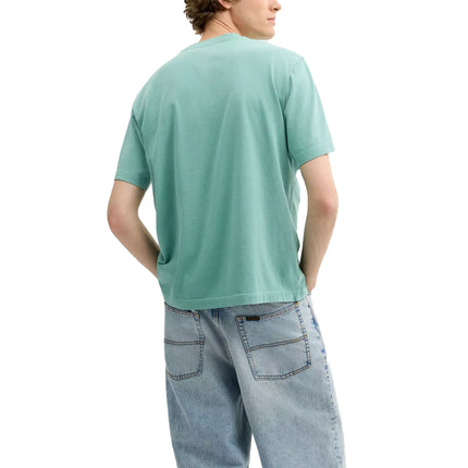 Coach Men's Sun Fade Easy T-Shirt In Organic Cotton Green
