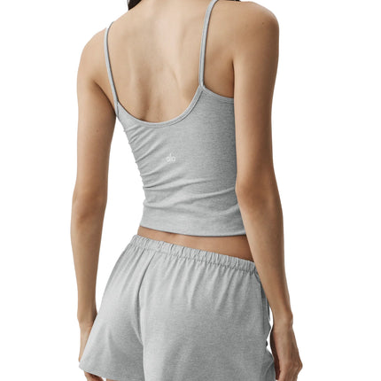 alo Women's Alosoft Finesse Cami Tank Vintage Athletic Heather