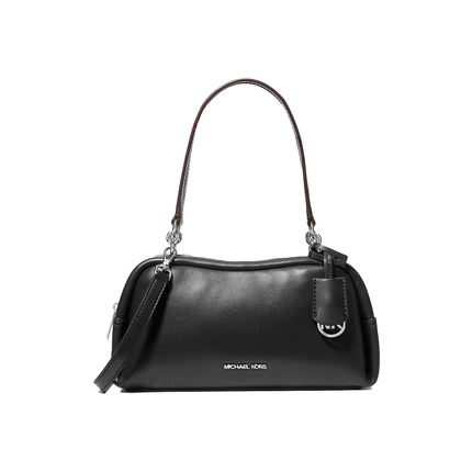 Michael Kors Women's Cecily Small Shoulder Bag Black/Silver