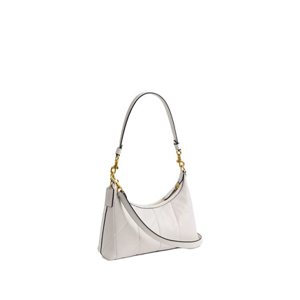 Coach Women's Juliet Shoulder Bag 25 With Quilting Brass/Chalk