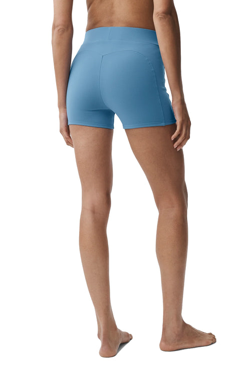 alo Women's 3" Airbrush High-Waist Aura Short California Blue