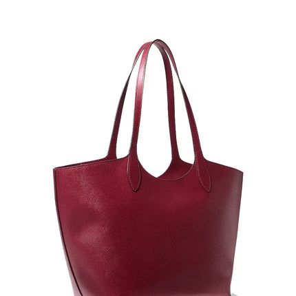 Michael Kors Women's Maya Large Tote Bag Maroon