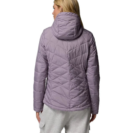 Columbia Women's Heavenly Hooded Jacket Shale Purple