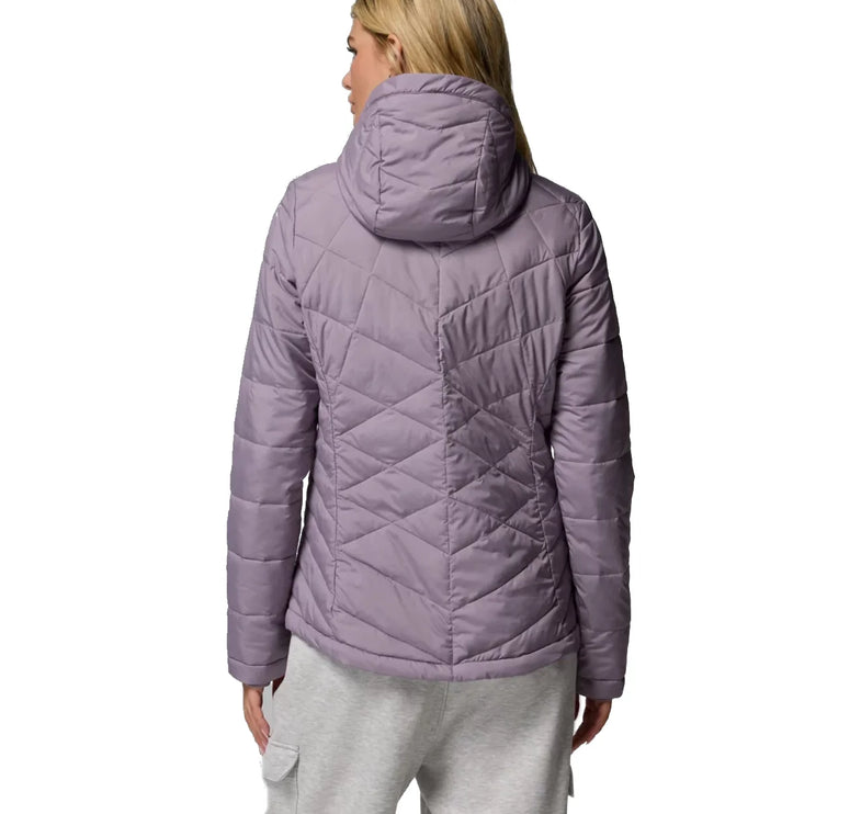 Columbia Women's Heavenly Hooded Jacket Shale Purple