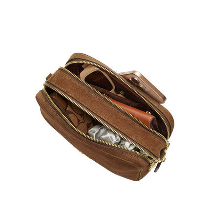 Coach Women's Carey Crossbody Bag Gold/Cedar