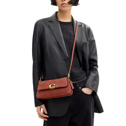 Coach Women's Jet Shoulder Bag Brass/Clay