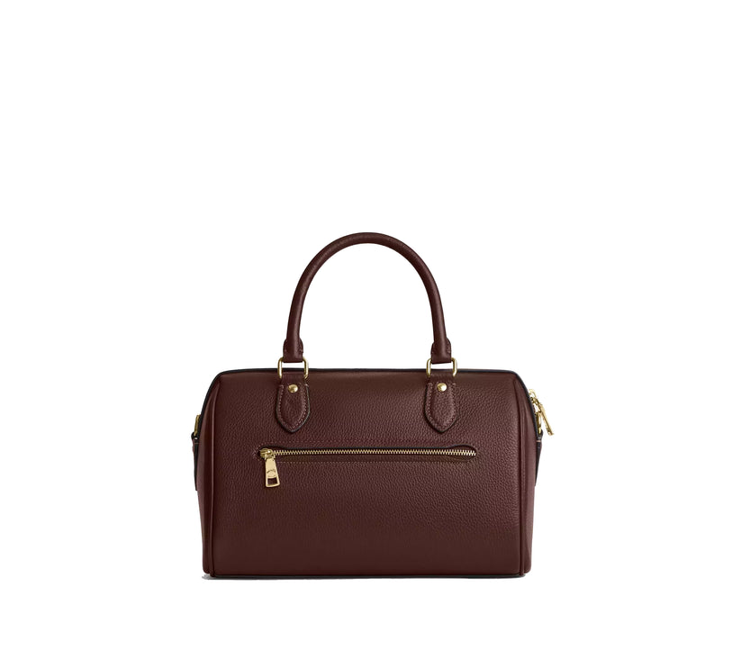 Coach Women's Rowan Satchel Bag Gold/Maple