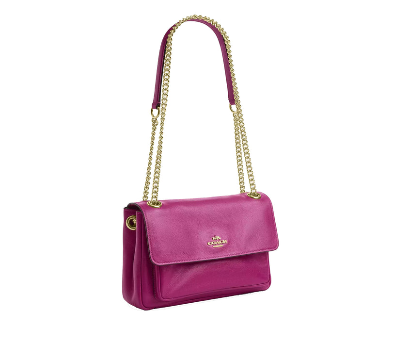 Coach Women's Elodie Crossbody Bag 24 Gold/Magenta