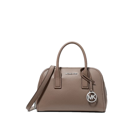 Michael Kors Women's Ashton Small Messenger Bag Mushroom/Silver