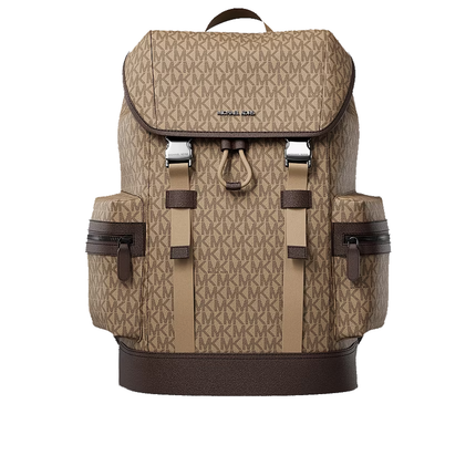 Michael Kors Unisex Cooper Logo Backpack Camel