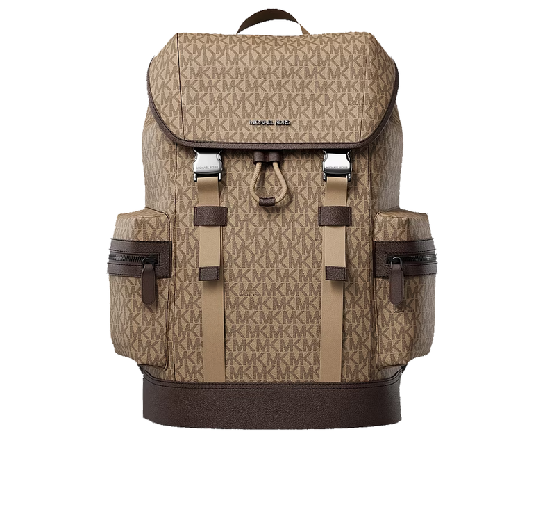 Michael Kors Unisex Cooper Logo Backpack Camel