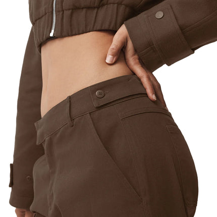 alo Women's High Road Straight Leg Pant Espresso