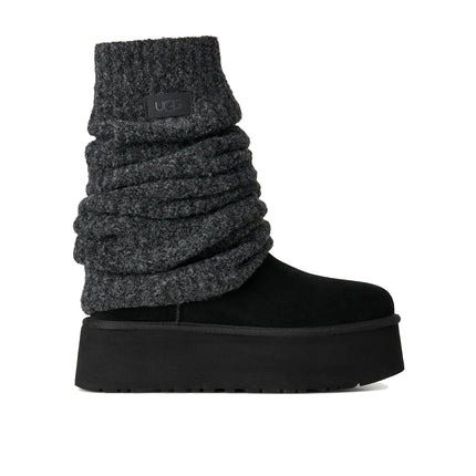 UGG Women's Classic Mini Dipper Legwarmer Black