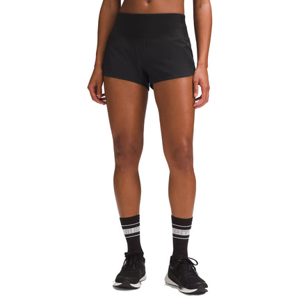 lululemon Women's Speed Up High-Rise Lined Short 2.5" Black - Hemen Kargoda