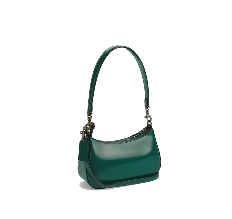 Coach Women's Teri Mini Crossbody Bag Qb/Emerald Green