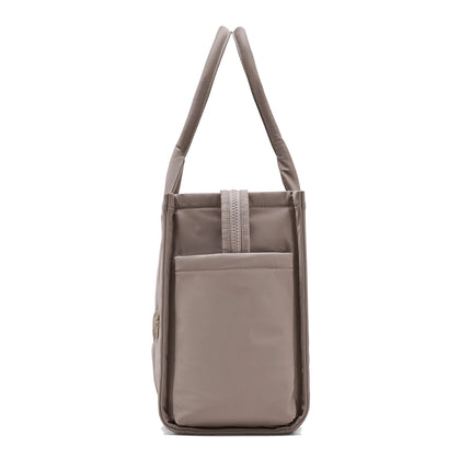 Marc Jacobs Women's The Puffy Nylon Large Tote Bag Cement