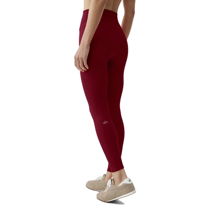 alo Women's Softsculpt High-Waist 7/8 Legging Summer Romance Red