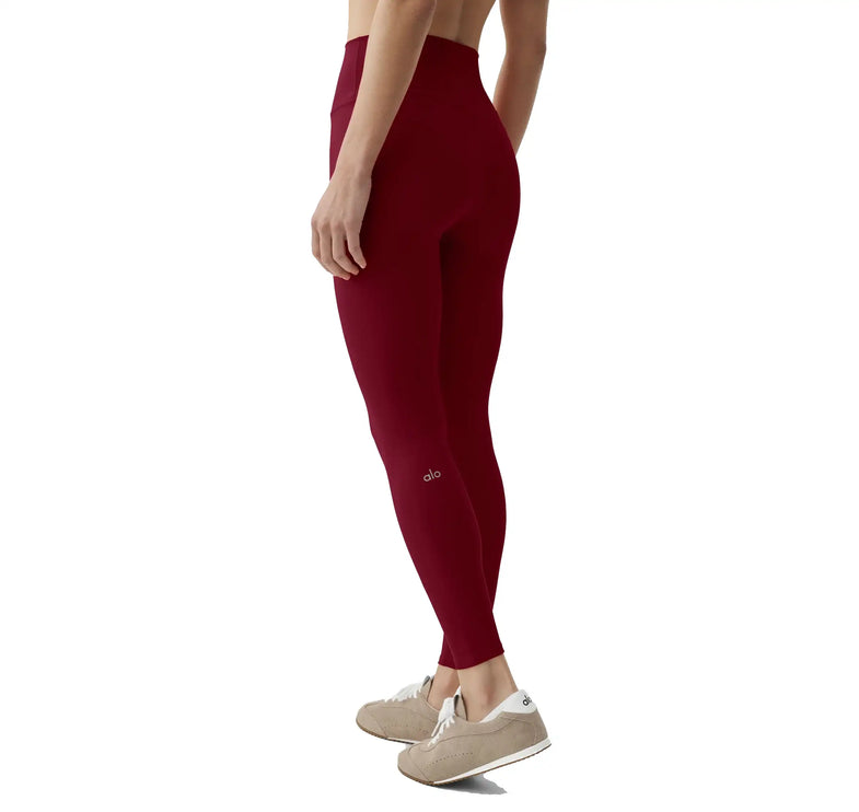 alo Women's Softsculpt High-Waist 7/8 Legging Summer Romance Red