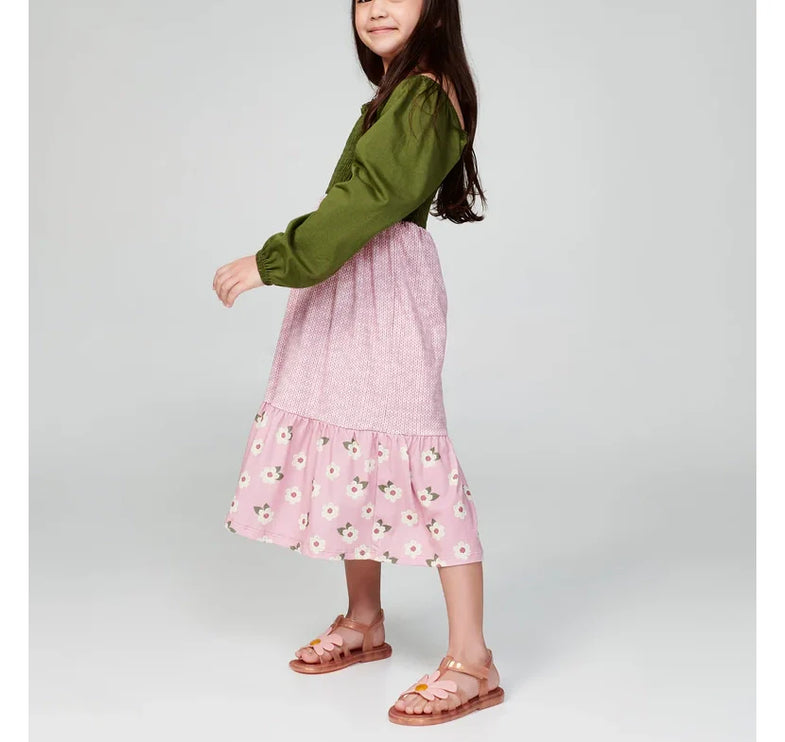 Mini Melissa Kids Hip Bloom Pearly Brown