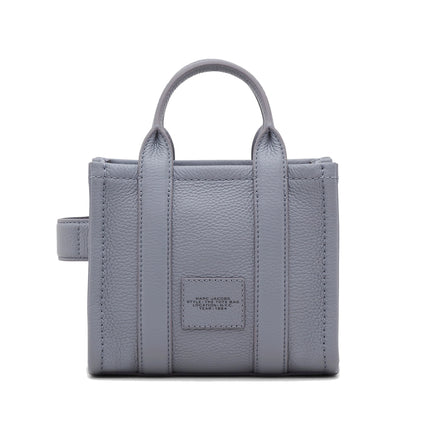 Marc Jacobs Women's The Leather Crossbody Tote Bag Wolf Grey