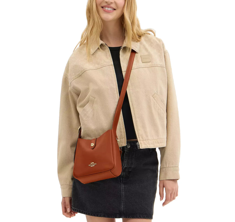 Coach Women's Hadley Mini Crossbody Bag Gold/Tan