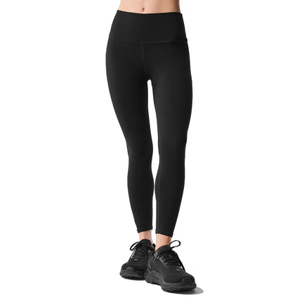 alo Women's Alosoft High-Waist 7/8 Highlight Legging Black