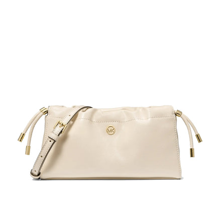 Michael Kors Women's Matilda Small Cinched Crossbody Bag Light Cream