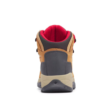 Columbia Women’s Newton Ridge Plus Waterproof Amped Hiking Boot Elk/Mountain Red