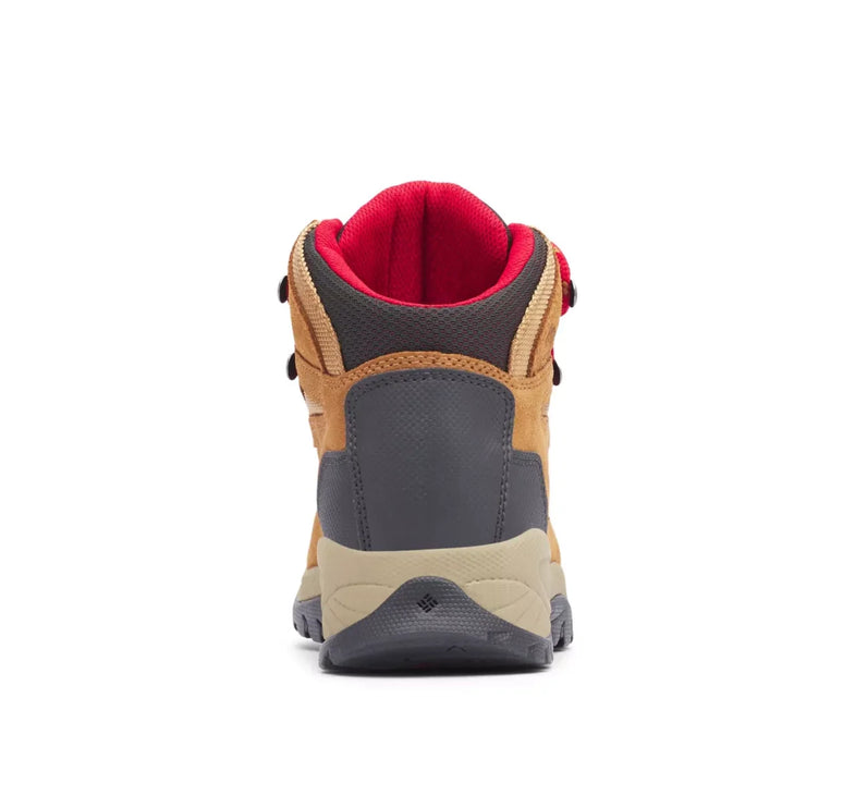 Columbia Women’s Newton Ridge Plus Waterproof Amped Hiking Boot Elk/Mountain Red