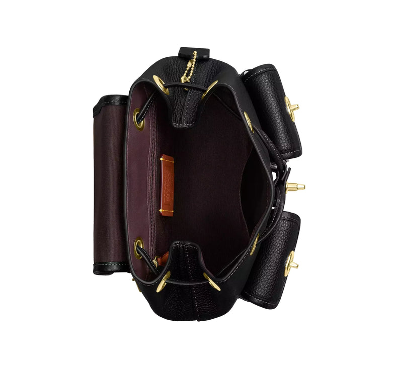 Coach Women's Hadley Backpack Gold/Black