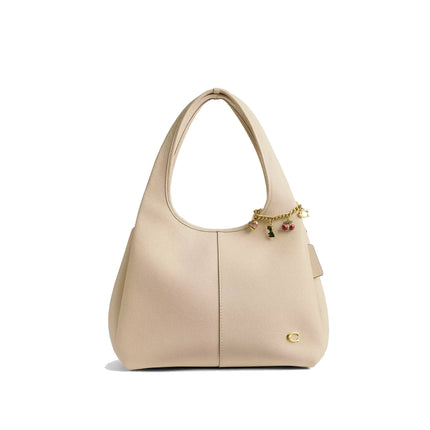 Coach Women's Motif Chain Bag Charm Metal/Brass/Multi