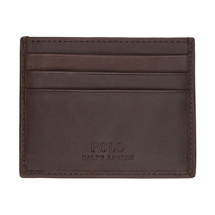 Polo Ralph Lauren Men's Card Case Dark Brown