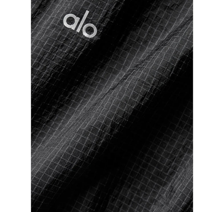 alo Women's Game Time Full Zip Jacket Black