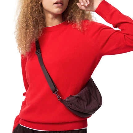 Uniqlo Unisex Round Ultra Mini Bag 79 Dark Purple