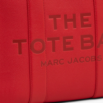 Marc Jacobs Women's The Leather Large Tote Bag True Red