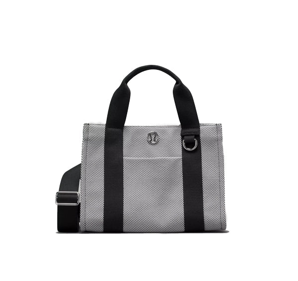 lululemon Women's Two-Tone Canvas Mini Tote Bag 4.5L Anchor/Light Ivory/Black