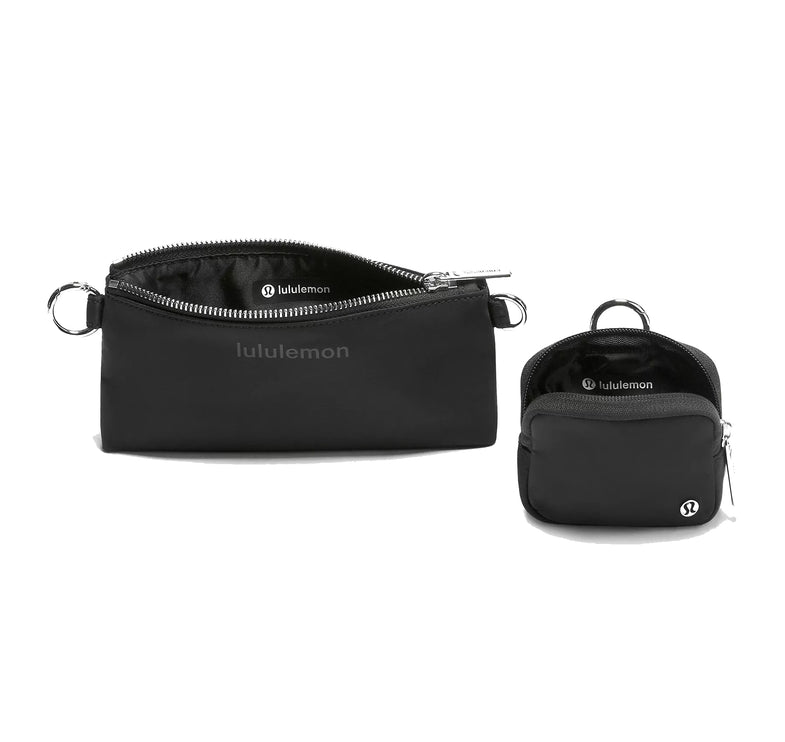 lululemon Unisex Dual-Pouch Sling Black