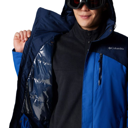 Columbia Men's Last Tracks II Jacket Mountain Blue/Collegiate Navy