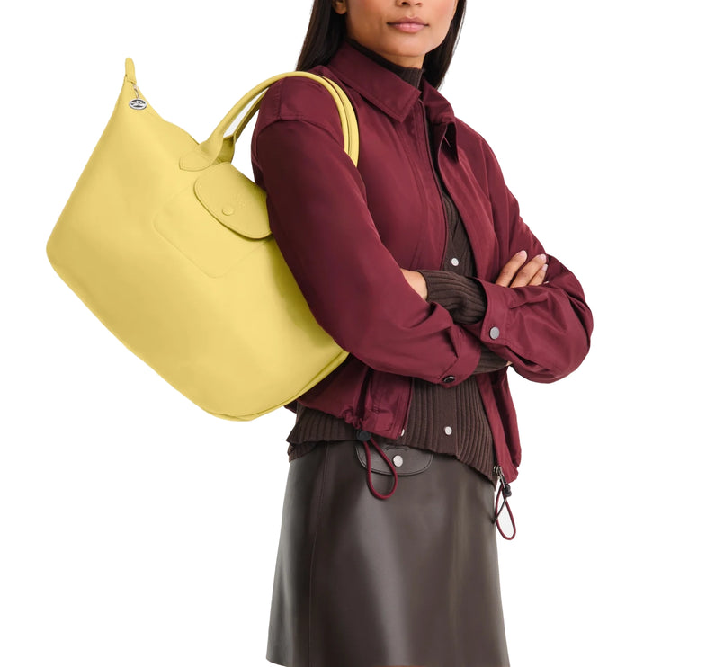 Longchamp Women's Le Pliage One L Handbag Lime