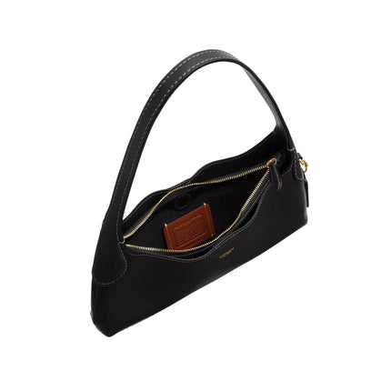 Coach Women's Brooklyn Shoulder Bag 26 Brass/Black