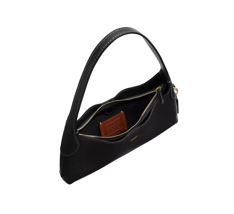Coach Women's Brooklyn Shoulder Bag 26 Brass/Black