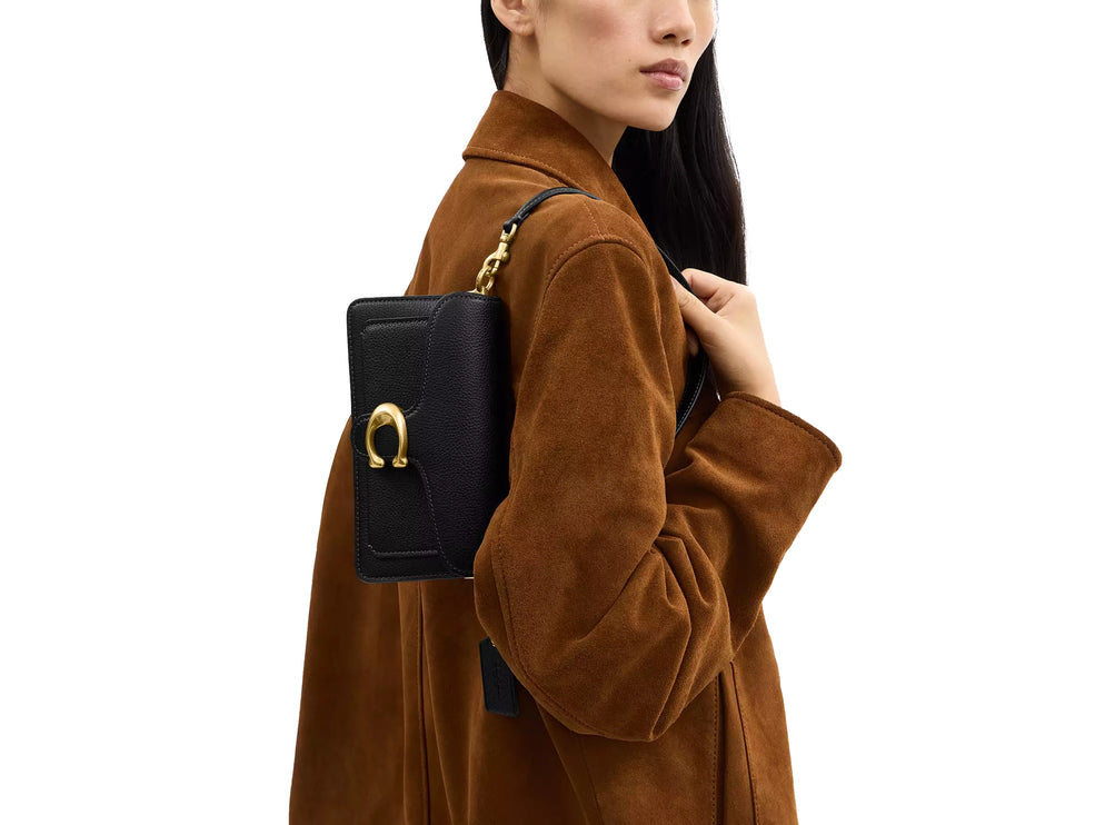 Coach Women's Tabby Shoulder Bag 20 Brass/Black