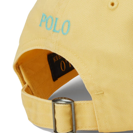 Polo Ralph Lauren Unisex The Iconic Cotton Chino Ball Cap Corn Yellow