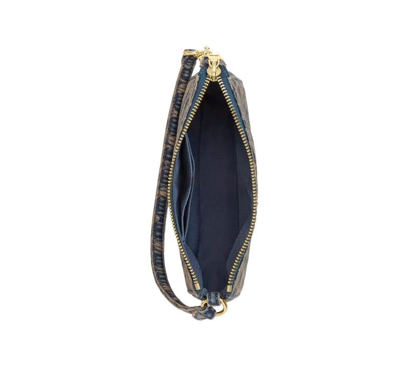 Coach Women's Nolita 19 In Signature Regenerative Cotton Denim Gold/Denim