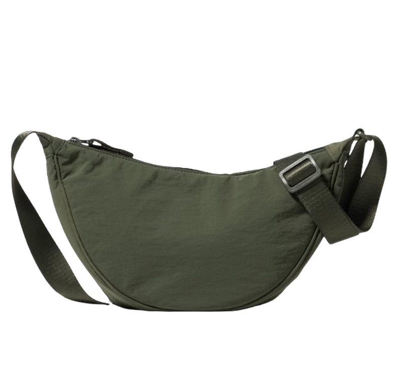 Uniqlo Unisex Round Mini Shoulder Bag 58 Dark Green